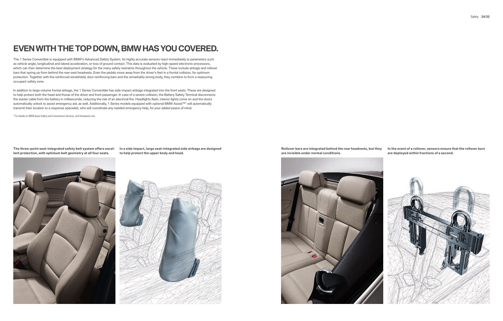 2011 BMW 1-Series Convertible Brochure Page 1